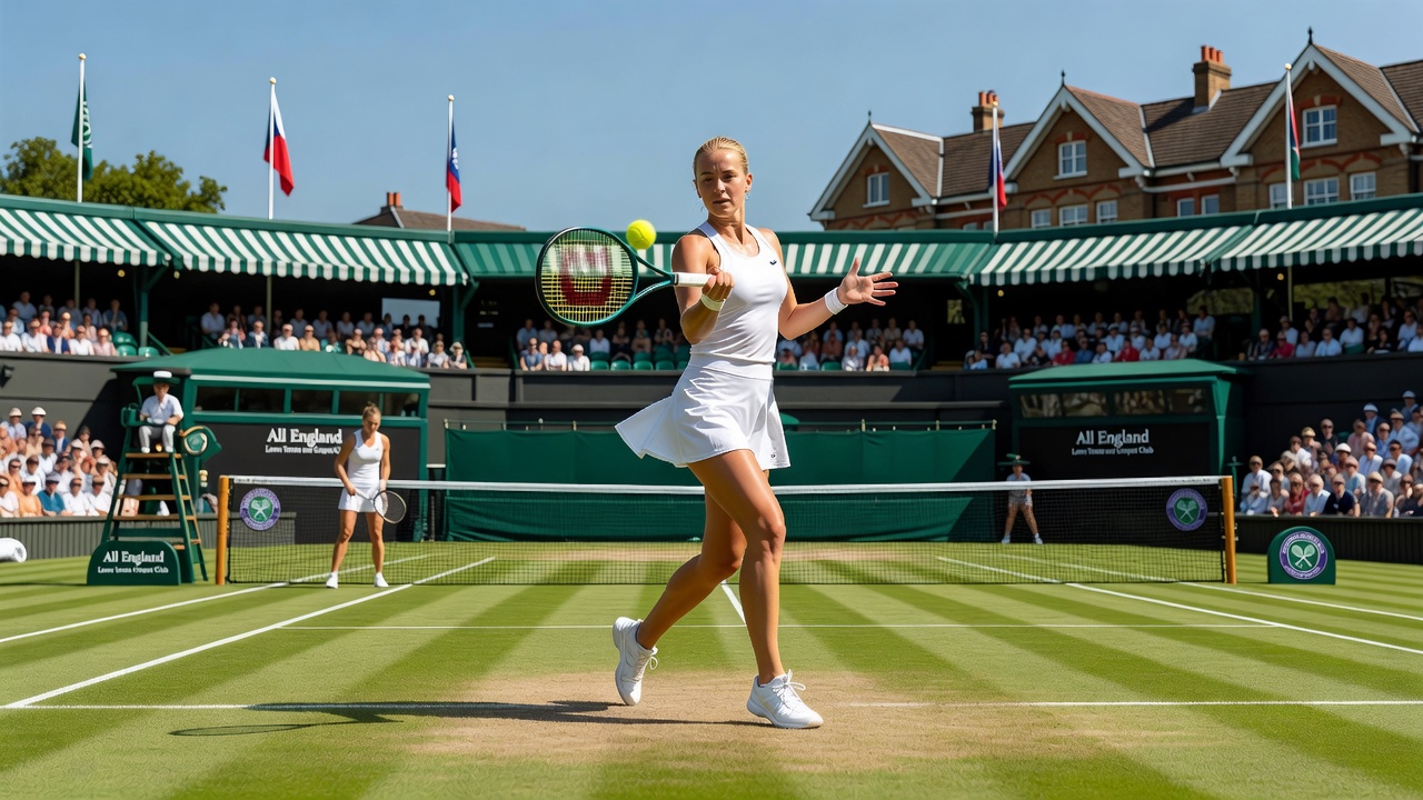 Noskova vence Mertens e alcança primeira semifinal em Wimbledon aos 21 anos