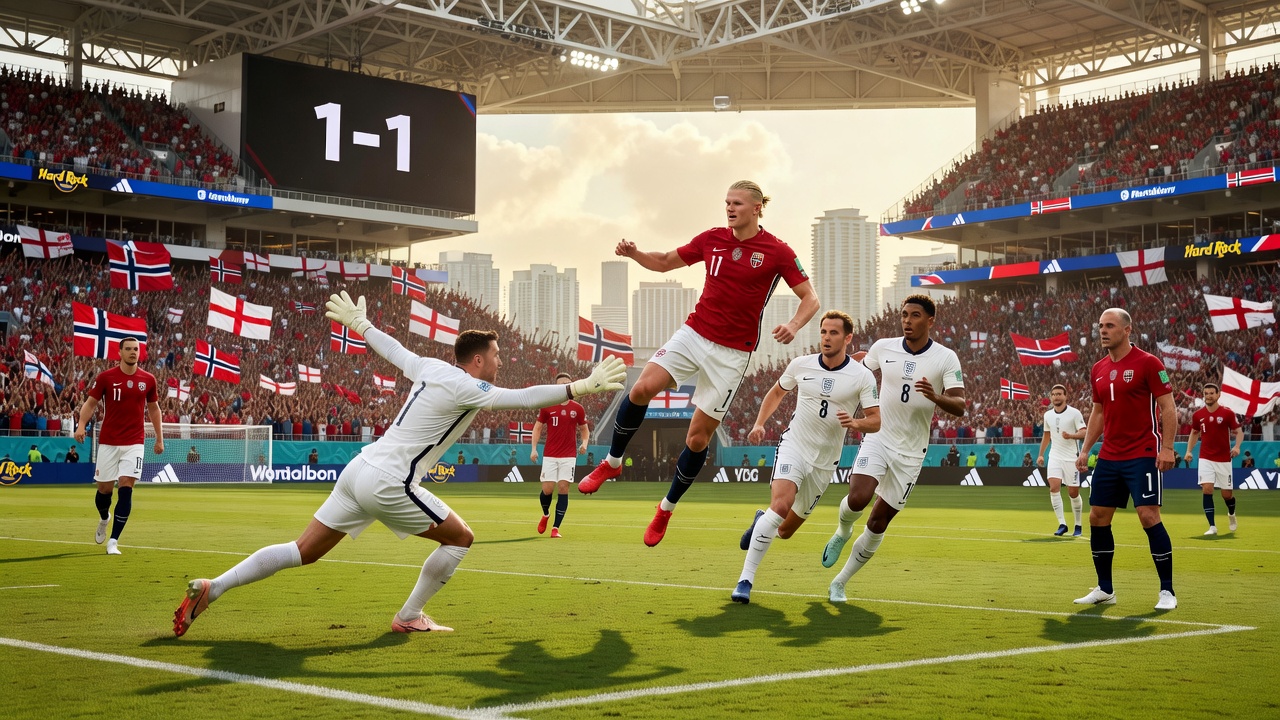 Noruega e Inglaterra travam batalha decisiva em Miami com tudo em aberto